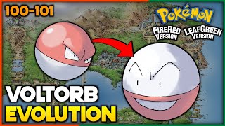 Pokemon Fire Red amp Leaf Green  How To Evolve Voltorb into Electrode  Kanto Pokedex [upl. by Noitna]