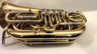 Wessex BBflat Tornistertuba Demonstration [upl. by Ayama845]