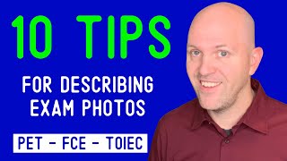 TOP 10 TIPS for Exam Photos PET FCE CAE [upl. by Yttisahc]