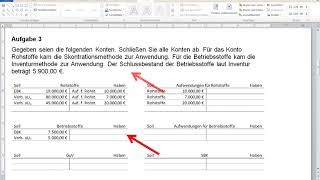 Inventurmethode und Skontrationsmethode sehr gut lernen und verstehen Richtig nice [upl. by Weinshienk]