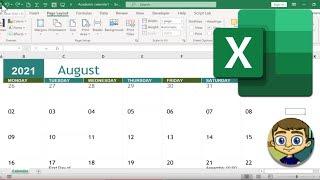 Creating a Calendar in Excel [upl. by Rolyak27]