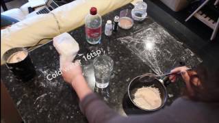 Process bioplastic with eggshells [upl. by Mashe158]