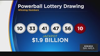 Winning Powerball drawing numbers finally released  103341475610 [upl. by Mw]