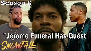 Snowfall Season 6 Episode 7 Preview quotJerome Funeral Has Guestquot  FX [upl. by Annoid709]