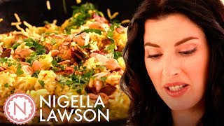 Nigella Lawsons Saffron Scented Chicken Pilaf  Forever Summer with Nigella [upl. by Hsenid]