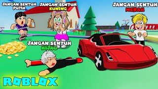 BANG CUPU GAK BOLEH SENTUH WARNA HIJAU DI ROBLOX MIKOCIL MIKACIL DAN MAMACIL KAGET BANGET [upl. by Ahseral380]