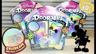 UNBOXING DISNEY DOORABLES SERIES 10 with CODES Multi Peek  ASMR NO TALKING [upl. by Etka870]