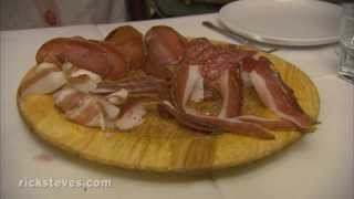 Florence Italy Antipasti Feast  Rick Steves’ Europe Travel Guide  Travel Bite [upl. by Enitsuj200]