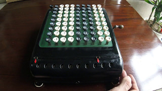 Burroughs Adding Machine 1926 [upl. by Lihkin]