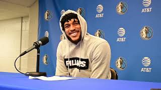 Mavs Daniel Gafford speaks after win vs Warriors March 13 2024 [upl. by Fredela]