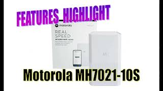 Motorola Gigabit Smart Home WiFi Router MH702110S [upl. by Cocke532]