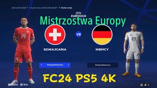 EA SPORTS FC 24 Szwajcaria vs Niemcy 2024quot Mistrzostwa Europyquot PS5 4K HDR gameplay [upl. by Etireuqram]