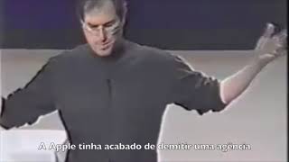 Pense diferente  Steve Jobs  valores crenças campanhapublicitária apple stevejobs [upl. by Mighell]