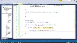 How to Fill CheckedListBox And Insert data into database  C Tube [upl. by Eniruam]