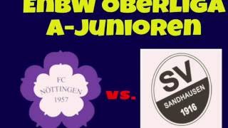 FC Nöttingen U19 – SV Sandhausen U19 EnBW Oberliga Junioren [upl. by Dor]