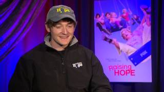 Raising Hope  Interview with Lucas Neff [upl. by Mireille803]