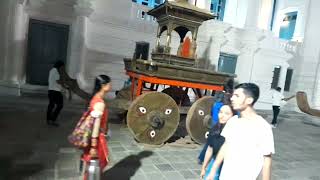 Indra jatra 2081 festivals preparing at Basantapur Durbar Square kathmandu [upl. by Slein]