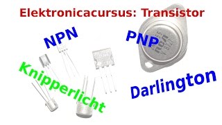 Elektronicacursus Transistor Deel 12 [upl. by Bourne452]