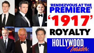 A Royal Rendezvous At The Premiere of 1917 George Mackay DeanCharles Chapman Sam Mendes [upl. by Kayne]