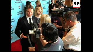 Matt Damon receives American Cinematheque tribute [upl. by Noyrb]