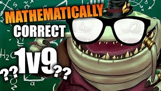 I WENT 1V9 WITH MATHEMATICALLY CORRECT TAHM KENCH IN MASTER  No Arm Whatley [upl. by Casimire712]