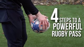 Get POWER in your Rugby PASS 🚀 💥 In 4 Steps😱 [upl. by Tocci]