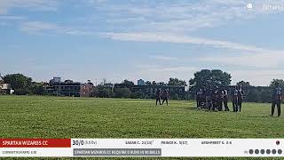 Live Cricket Match  Titan United vs Spartan Wizards CC  22Sep24 0841 AM 20 overs  2024 Cricket [upl. by Antipas]