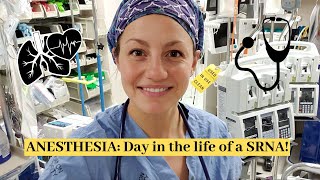 Day in the Life of a Student Registered Nurse Anesthetist SRNA [upl. by Ado]