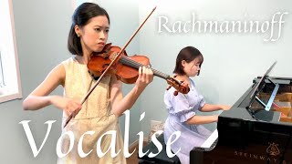 Rachmaninoff  Vocalise  Violin alisa t amp Piano  mizuki o [upl. by Mera218]