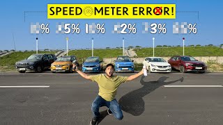 Speedometer Error TESTED shocking results 😲  Gagan Choudhary [upl. by Lrub227]