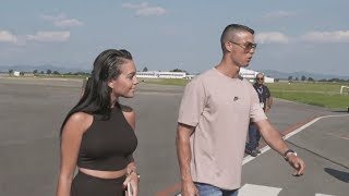 Ronaldo First Day at Juventus [upl. by Netsryk639]