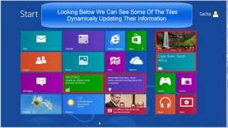 Windows 8  Beginners Guide Part 1  Start Screen amp Charm Bar Tutorial [upl. by Anibas]