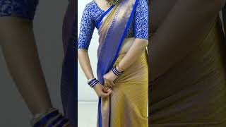 Beautiful cotton silk saree draping tutorial for beginners  saree draping tips amp tricks  Sari [upl. by Barcroft370]