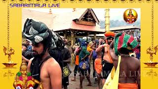 Sabarimala Ayyappa devotees rush at Sabarimala sannidhanam today morning live [upl. by Adonis]