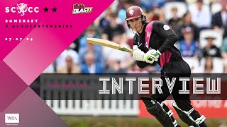 INTERVIEW Tom Banton reacts to Somerset defeat [upl. by Emilie]