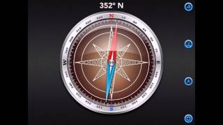 gyro compass  how to switch between magnetic and geographic north [upl. by Lewej522]