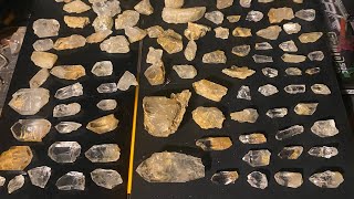 Crystal Hunting Mcadoo Pennsylvania Small Pocket Found Nice Haul Rockhounding 101 [upl. by Ythomit]