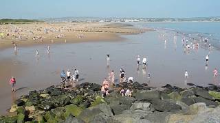 Coastal Features At Dawlish Warren Devon England [upl. by Euqinimod]