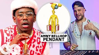 Jeweler Critiques Celebrity Chains amp Pendants Drake Tyler the Creator Polo G amp More  GQ [upl. by Busby660]