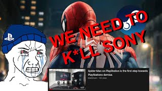 Sony Fanboy Malkimum Has a Breakdown Over Spider man on PC Malkimum 6 The Clappening [upl. by Lhadnek253]