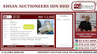 PROPERTY AUCTION SALE VIA ONLINE BIDDING AMBANK M BERHAD  AMBANK ISLAMIC BERHAD [upl. by Irahs]