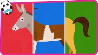 Animal Match Up  Baby learn Animal Names  Fun Animals Matching Games For Kids [upl. by Ranice]