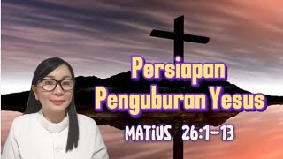 Khotbah Matius 26113 Persiapan Penguburan Yesus MTPJ GMIM 1016 Maret 2024 [upl. by Teragramyram]