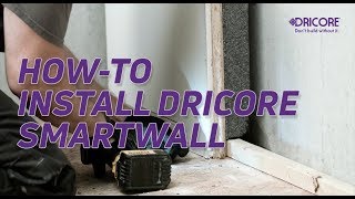 How to Install DRICORE SMARTWALL® 🏠 DRICORE SMARTWALL Installation Tutorial [upl. by Norehc839]