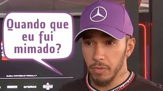 quotMIMADOquot Lewis Hamilton PASSA VERGONHA [upl. by Ahsitam]