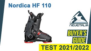 Nordica HF 110  Neveitalia Ski boot test 202122 [upl. by Rehteh]