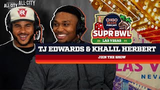 Chicago Bears TJ Edwards amp Khalil Herbert on tough start making jump in 2024  CHGO Bears Podcast [upl. by Teevens177]