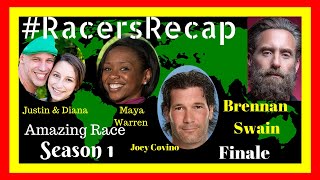 Amazing Race Season 1 Episode 13 FINALE with Brennan Swain RacersRecap [upl. by Eenaj]