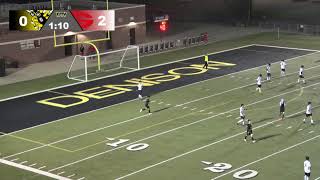 Denison vs Greenville  Junior Varsity Mens Soccer [upl. by Noirda]