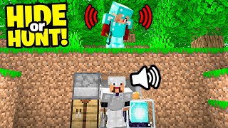 Minecraft with Secret Proximity Chat Hide Or Hunt [upl. by Aig]